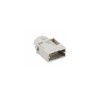 Insert HM modulaire, Raccordement à Sertir, mâle, 1 pin, 100A, Polycarbonate 